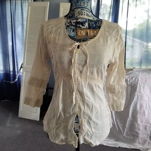 Faded glory white shirt